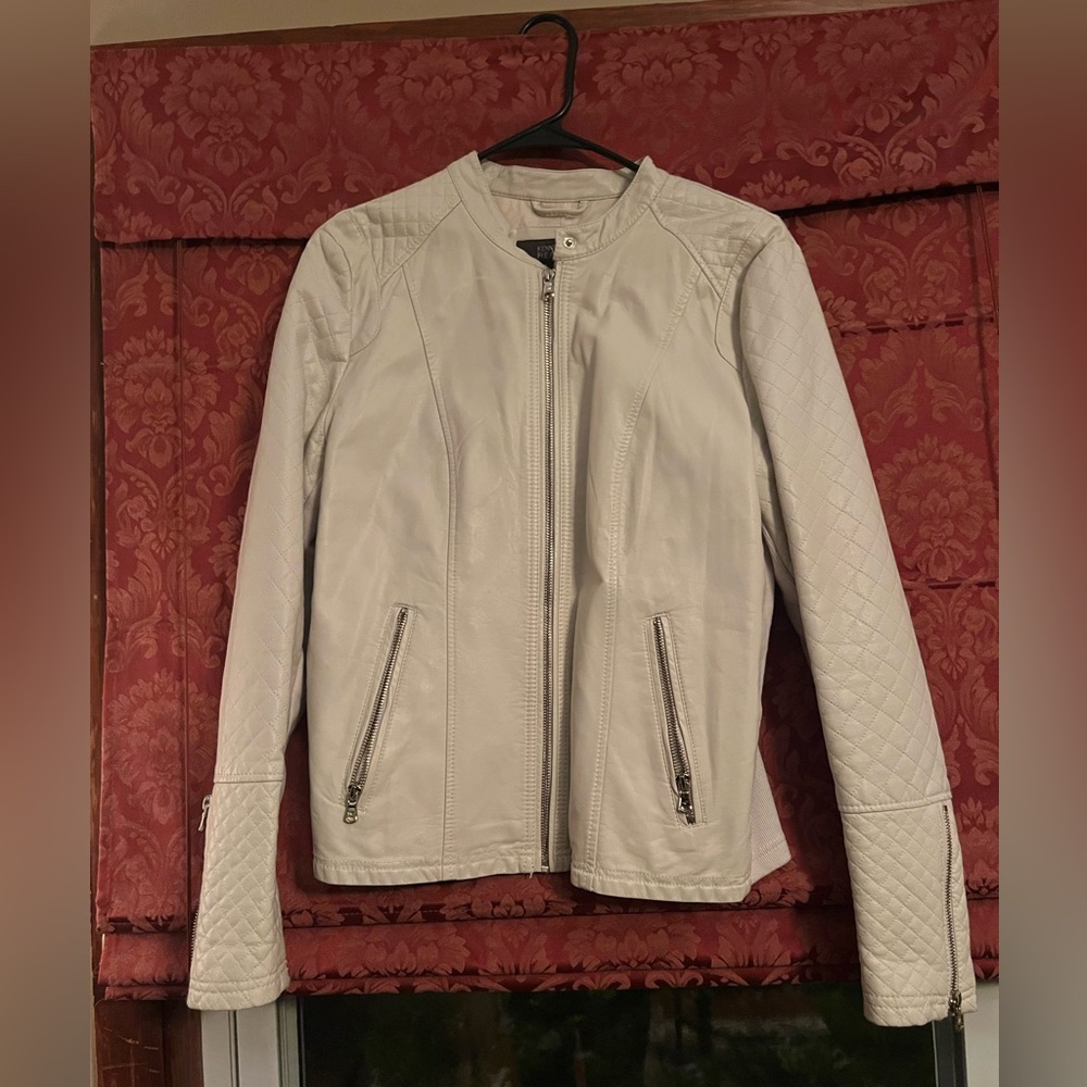 Faux leather jacket